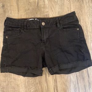 Old navy Black jean shorts